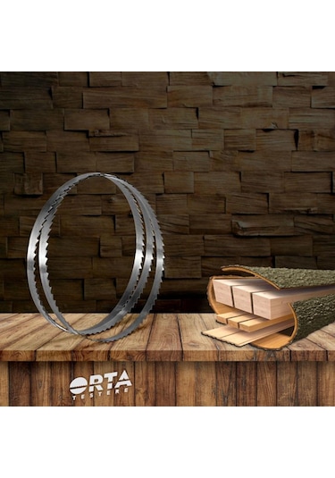 Einhell Uyumlu Tc-Sb 200/1 Şerit Testere Bıçağı Alman 1400X8X0,45 X 4 Mm