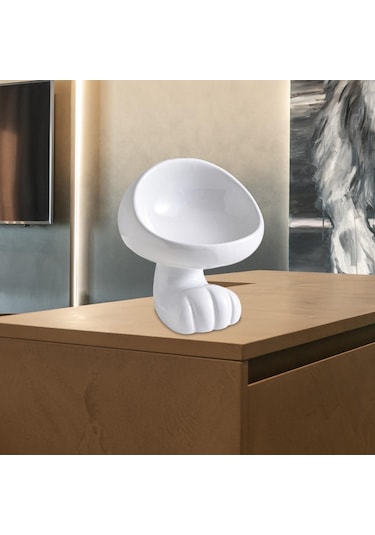 Homyl Çeşitli Eşyalar Konteyner Kedi Pençesi Heykelcik Küçük