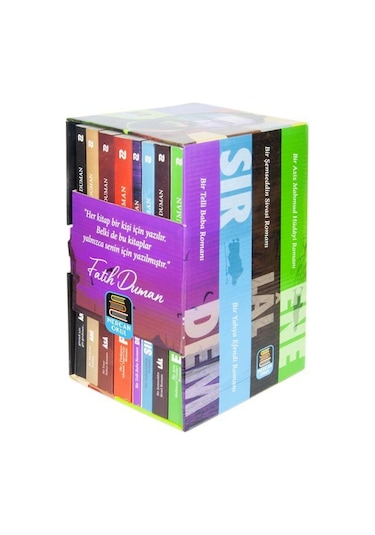 Fatih Duman Romanları, İslam Büyükleri Seti 8 Kitap Kutulu /...