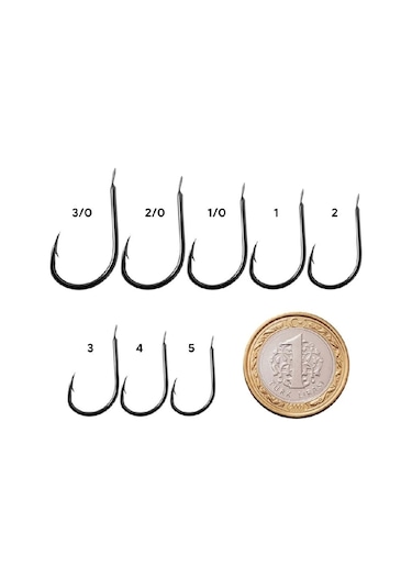 Shogun X9901 Xc Chinu Black Nickel Olta İğnesi No:3 - Standart