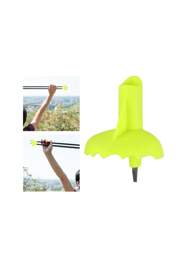 Suntek Sert Yollara Dayanıklı Yedek Çubuk Alpenstock Ucu Kamp Yeşil