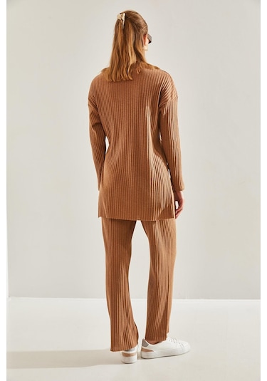 Shade Kadın Fitilli Kaşkorse Alt Üst Takım 60201024 - Camel