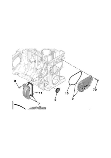 Opel Corsa F 1.2 Benzinli Motor Blok Kapak Contası Elring Marka 577.650