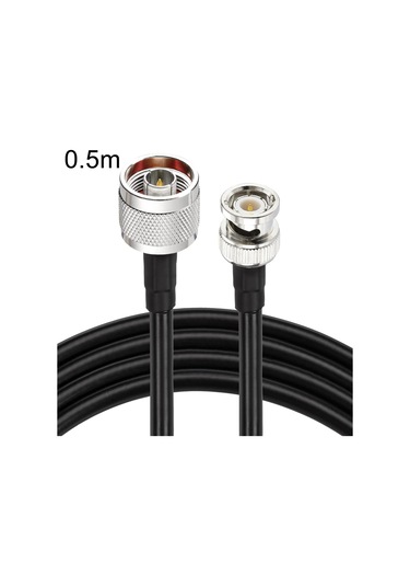 Sones 0,5 M N Erkek - Bnc Erkek Rg8x Rf Koaksiyel Kablo
