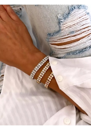 Vally Tıme Taşlı Bileklikler 3 Adet 232998528 Beyaz