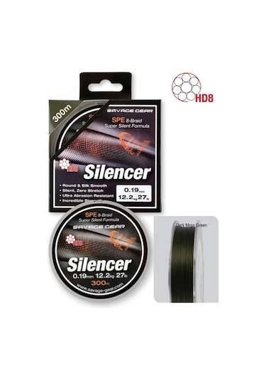 Savage Gear Hd8 Silencer Braid 300 Mt Green Örgü Ip (473161012)