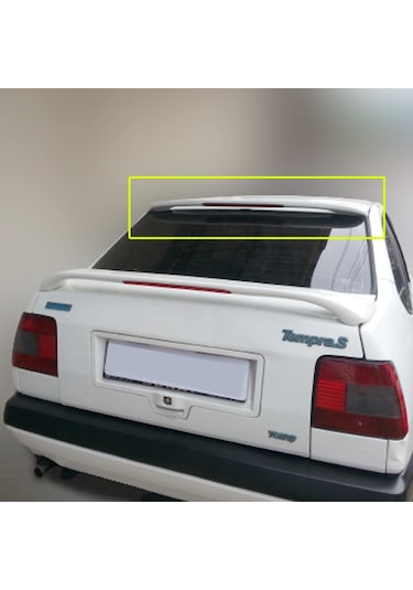 Fiat Tempra Işıklı Cam Üstü Spoiler