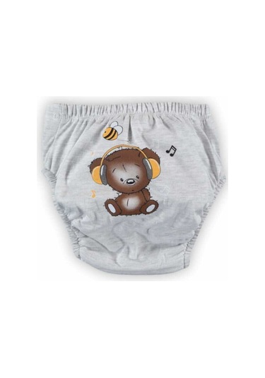 Çocuk Kırmızı Beyaz Mor Alıştırma Külodu 3 Lü