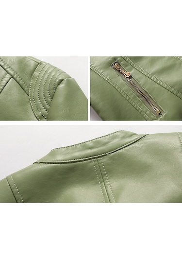 Kadın Deri Ceketleri Siyah