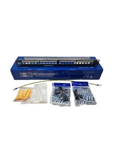 Hcs 19" 1u 24 Port Boş Patch Panel P00-02450-1u