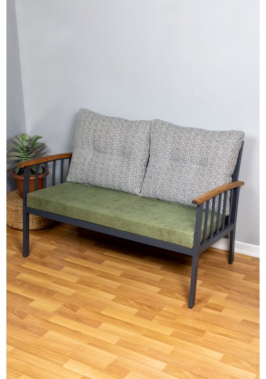 Bahçe Minderi İç Ve Dış Mekan Minderi Özel Ölçü 50x120x8cm Sarı