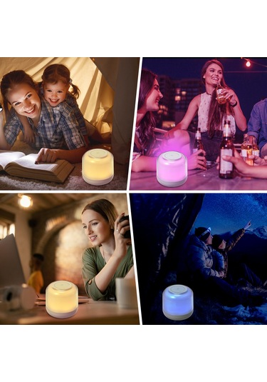 Maiyame Rgb Işıklı Touch Kontrollü Stüdyo Lambası, 1000mah Şarj Edilebilir Pil İle Renk Ayarlama Ve Parlaklık Regülasyonu Diğer