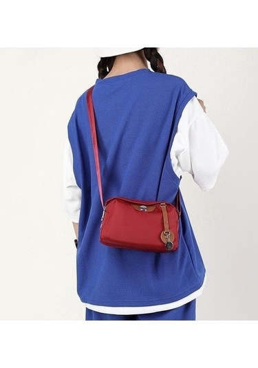 Tongxida Moda Omuz Çantası, Kadınlar İçin, Baskılı, Büyük Kapasite, Askılı, Konforlu, Naylon Yapım, Haki Geçirmez, Alışveriş Ç Haki