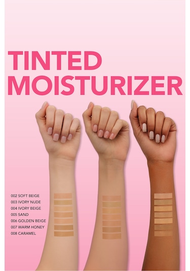 Flormar Sun Lovers Nemlendirici Etkili & Doğal Bitişli Renkli Güneş Koruyucu SPF50 002 Soft Beige