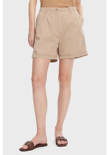 Tommy Hilfiger Bayan Short Ww0ww44762 Aeg Bej Bej