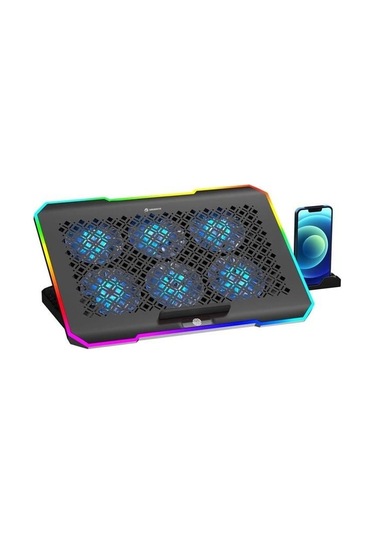Gamebooster Gb-ns61 15-17" Siyah 6-fanlı Notebook Soğutucu-134520