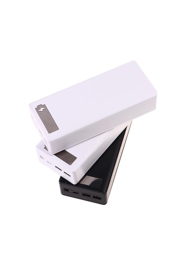 Siyah 16 18650 Usb Kaynaksız Pil Saklama Kutusu Hızlı Kablosuz Şarj Gücü Kutusu C16-pd-qı