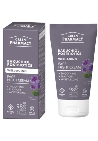 Bakuchiol Ve Postbiyotik Yaşlanma Karşıtı Yüz Gece Kremi 50 Ml