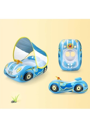 Motion003 Yaz Swimrings Şişme Şamandıra Oyuncak Mavi Jialan Havuzu Havuz Bebek Pu Mavi