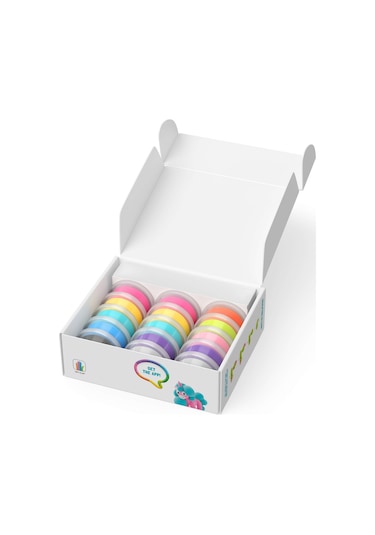 Hey Clay Hava İle Kuruyan Kil 15'li Kutu - Rainbow Unicorns renkli