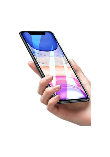 Apple Uyumlu iPhone XS Max 6.5 Davin Seramik Ekran Koruyucu Siyah