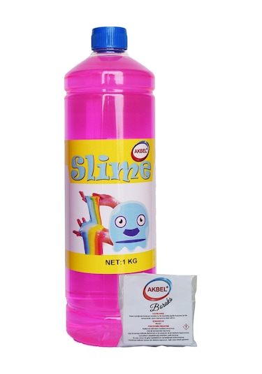 Akbel Zıp Zıp Oyun Jeli Fosforlu Pembe + Boraks