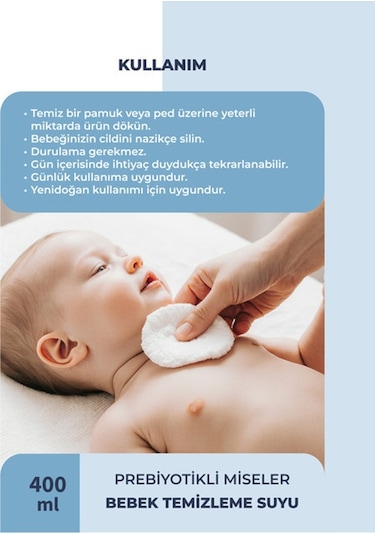 Le Natura Pişik Önleyici Bebek Bakım Seti