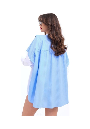 6749 Gömlek-dallas Çizgili Dallas Çi Zgi Li