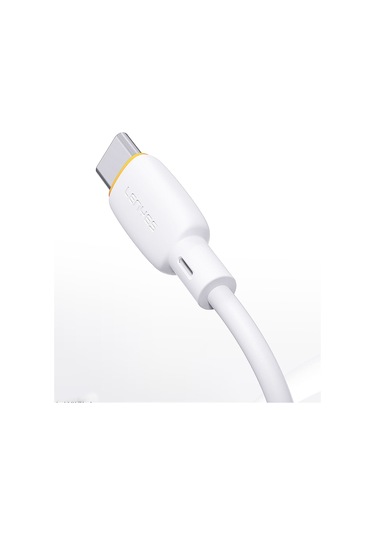 Lenyes Lc548-tc-tc Type-c To Type-c Hızlı Şarj Özellikli Pd Data Ve Şarj Kablosu 60w 1m Beyaz Beyaz
