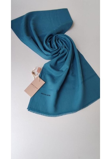 Petrol Pierre Cardin Cotton Şal Petrol Mavisi
