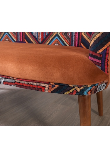 Bienvelle Turuncu Çay Seti Tekli Koltuk, Berje (Salon, Balkon,...