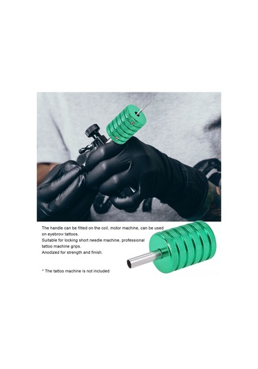 Samdoo Alüminyum Profesyonel Dövme Makinesi Kolu - 35mm Boyut, Mavi Renk, Ergonomik Tasarım