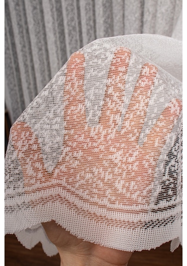 Kar Desen Örme Tül Perde 1165