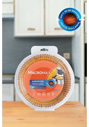 Airfryer Pişirme Kağıdı - 20'li X 10 - 200 Adet