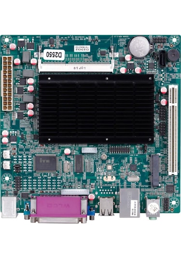 Elsky D25G2 Intel D2550 1333 MHz DDR3 Mini ITX Anakart