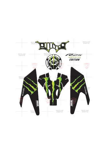 R25 Tank Pad Seti Monster Edition