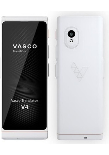 Vasco V4 Dil Tercüman Cihazı - 108 Dil İnci Beyazı