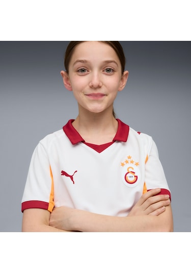 Puma Galatasaray Sk Çocuk Beyaz Forma 779819 Beyaz
