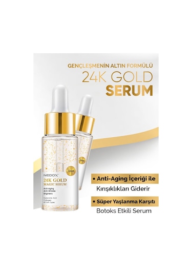 Nedox Yaşlanma ve Kırışıklık Karşıtı Anti Aging 30 ML