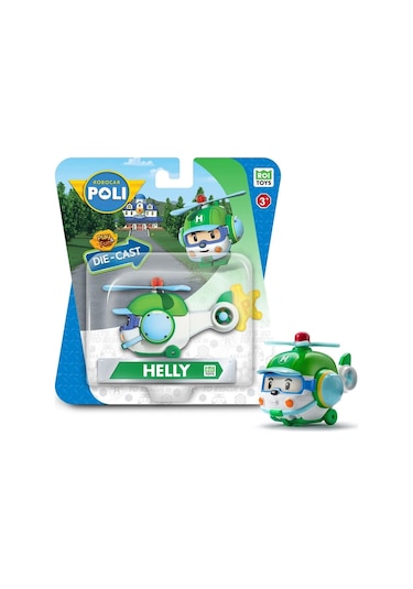 Robocar Poli Metal Araç Karakter Figürler - Helly 83160 Standart
