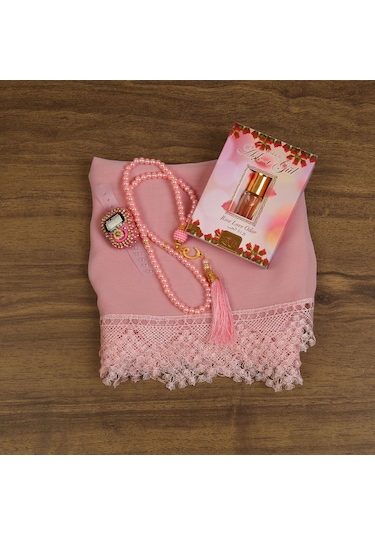 İkranur İsme Özel Anneye Hediye Ahşap Cam Kapaklı Kare Kutu Seti - Pembe