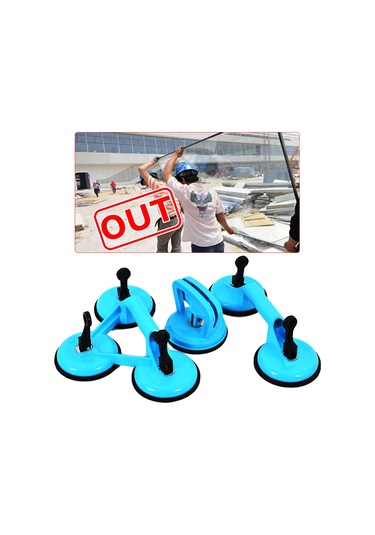 Kosona Dayanıklı Cam Ve Seramik Taşıma Pensleri - Mavi Abs Kauçuk Tabanlı 40-170kg Kapasite