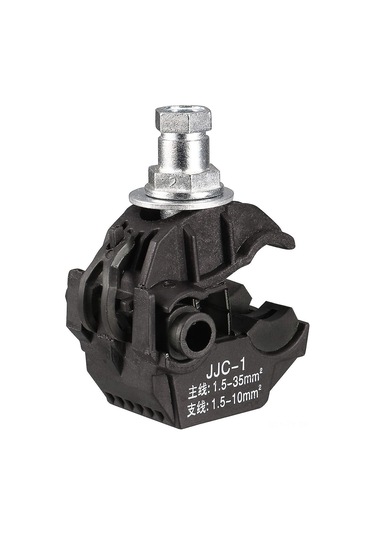 Teltree Jjc-1 Izolasyon Delici Konnektör, 1000v, 55a, Ana Hat 1.5-25mm², Yan Hat 1.5-6mm², Metal+plastik, Siyah