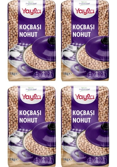 Yayla Koçbaşı Nohut 4 x 1 KG