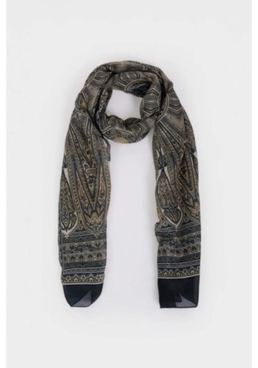 Defacto Kadın Vual Tesettür Şal E9471axnsbk27 Siyah