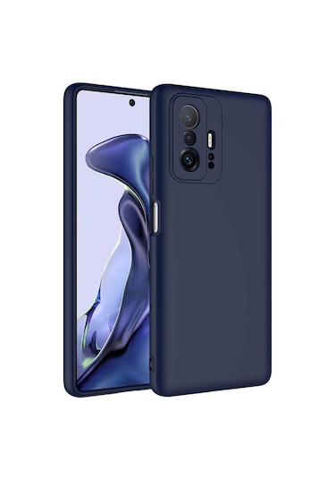 Mi 11t Pro 5g Kılıf Tchs Mara Lansman Kapak - Lacivert Lacivert