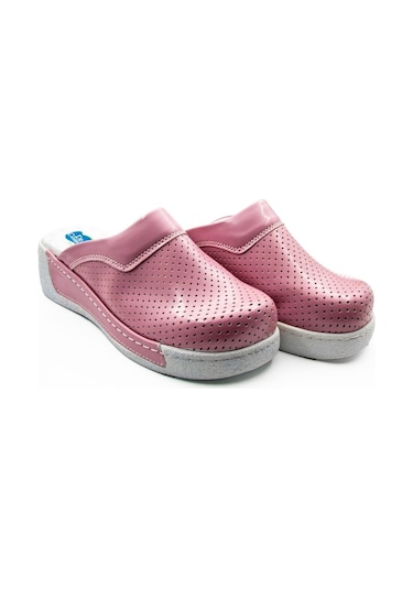 Dr.Comfort Ortopedik Deri Hemşire Sabo Terlik Dr.600 Pembe-Pembe