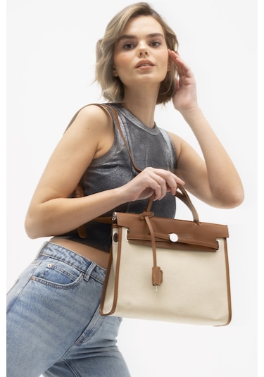 Luvishoes Byn1114 Taba Kadın Kol Çantası