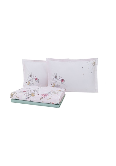 Yataş Torres Tek Kişilik %100 Pamuk Pike Takımı - Açık Pembe