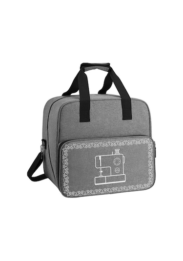 Bosphorusboutique Tote Taşıma Taşıma Seyahat Saklama Naylon Makinesi Kılıfı Evrensel Dikiş Çantası Çanta Xi